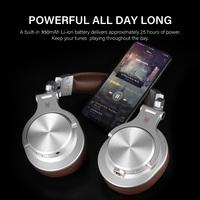 Oneodio Fusion przewodowe + bezprzewodowe słuchawki Bluetooth do telefonu Mic Over Ear Studio słuchawki DJ profesjonalny zestaw słuchawkowy do nagrywania 3